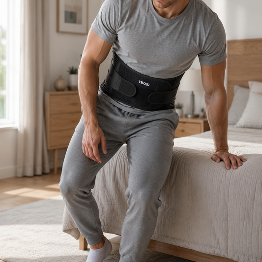 VBOSI Lower Back Lumbar Support Waist Belt