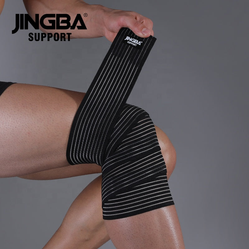 JINGBA SUPPORT 3224 Yoga Fitness En Plein Air Escalade Volleyball Réglable Néoprène Wraps Genouillère Genouillère