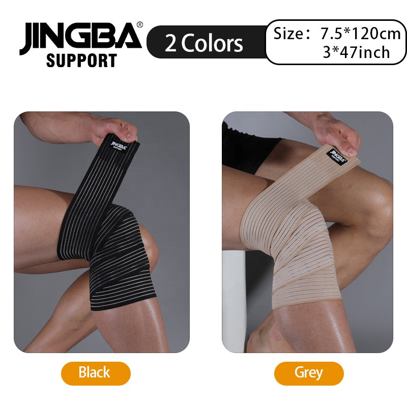 JINGBA SUPPORT 3224 Yoga Fitness En Plein Air Escalade Volleyball Réglable Néoprène Wraps Genouillère Genouillère