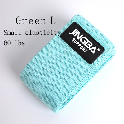 JINGBA SUPPORT 9924 Bandes de résistance en tissu pour les cuisses, les hanches et le butin - Bandes d'exercice élastiques pour le yoga, la gym et le fitness