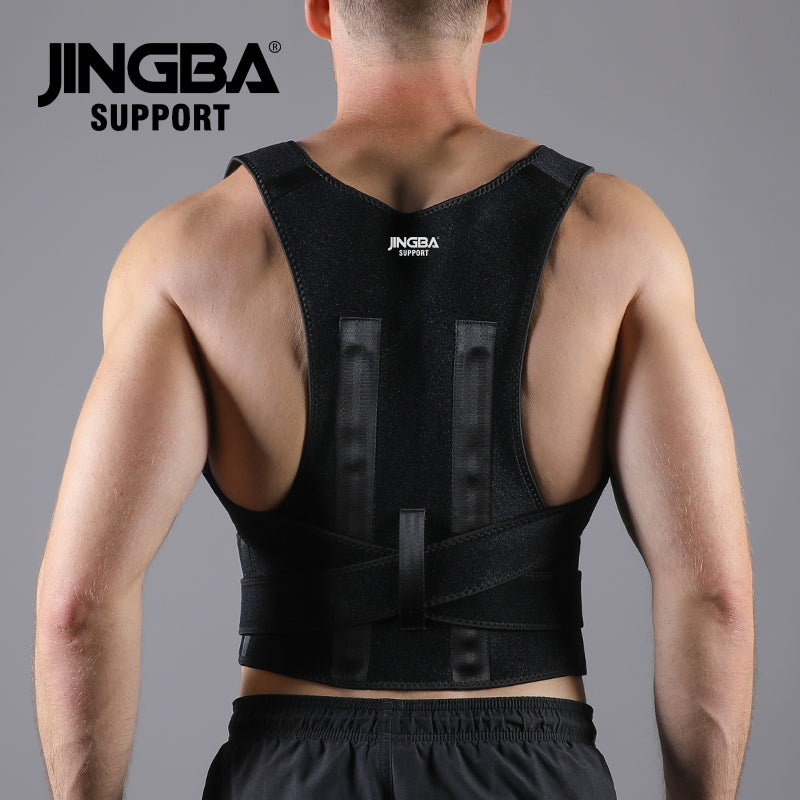 JINGBA SUPPORT 2002 Réglable Dos Épaule Posture Correcteur Ceinture Remodeler Votre Corps Bureau À Domicile Sport Clavicule Colonne Vertébrale Soutien