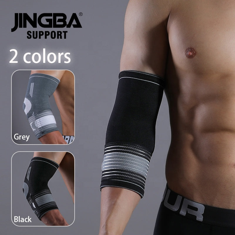 JINGBA SUPPORT 4137 Manchon de Compression pour Bras Élastique Support de Coude Coude en Nylon