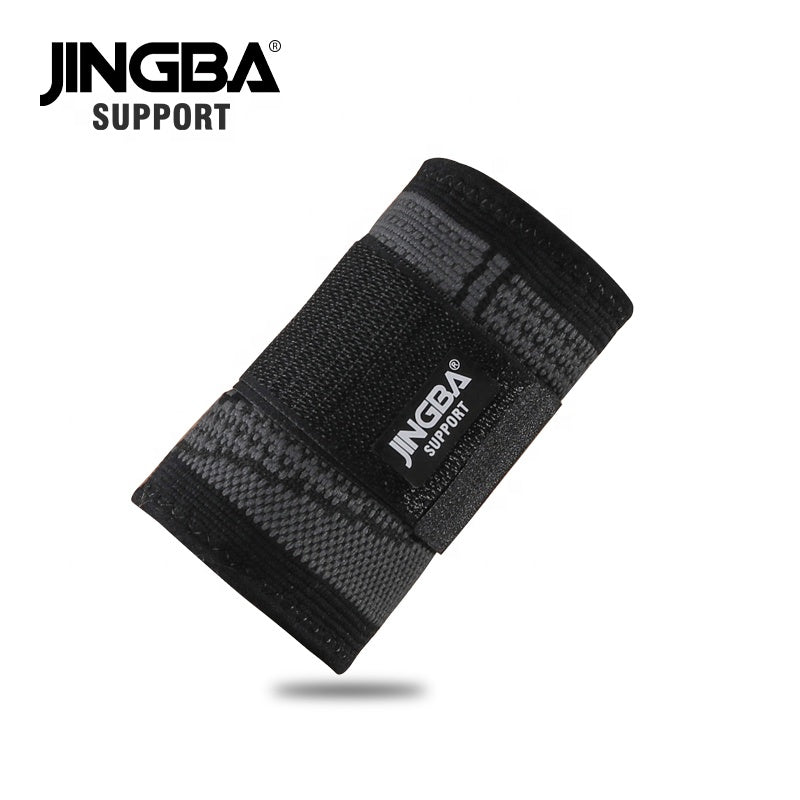 JINGBA SUPPORT 8017 haltérophilie dynamophilie musculation large compressé haut élastique poignet avec sangles