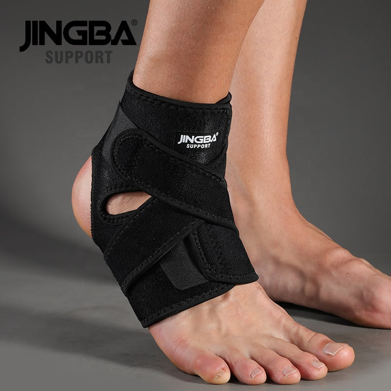 Adjustable Neoprene Ankle Brace - Water-Resistant with Compression Support