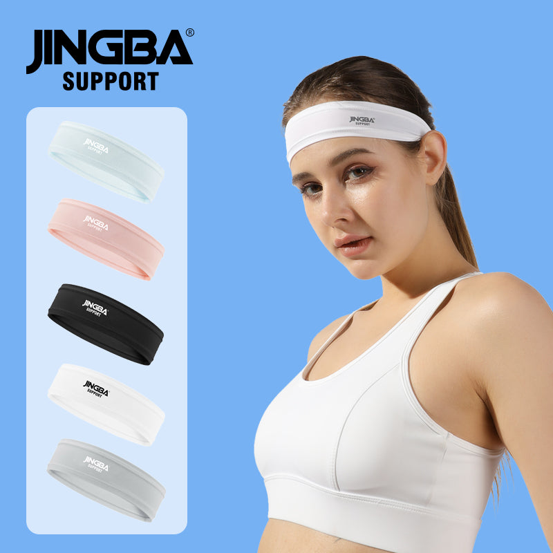 JINGBA SUPPORT 4155 Bandeau bandeau unisexe pour le sport, la course, le cyclisme, le yoga, le fitness