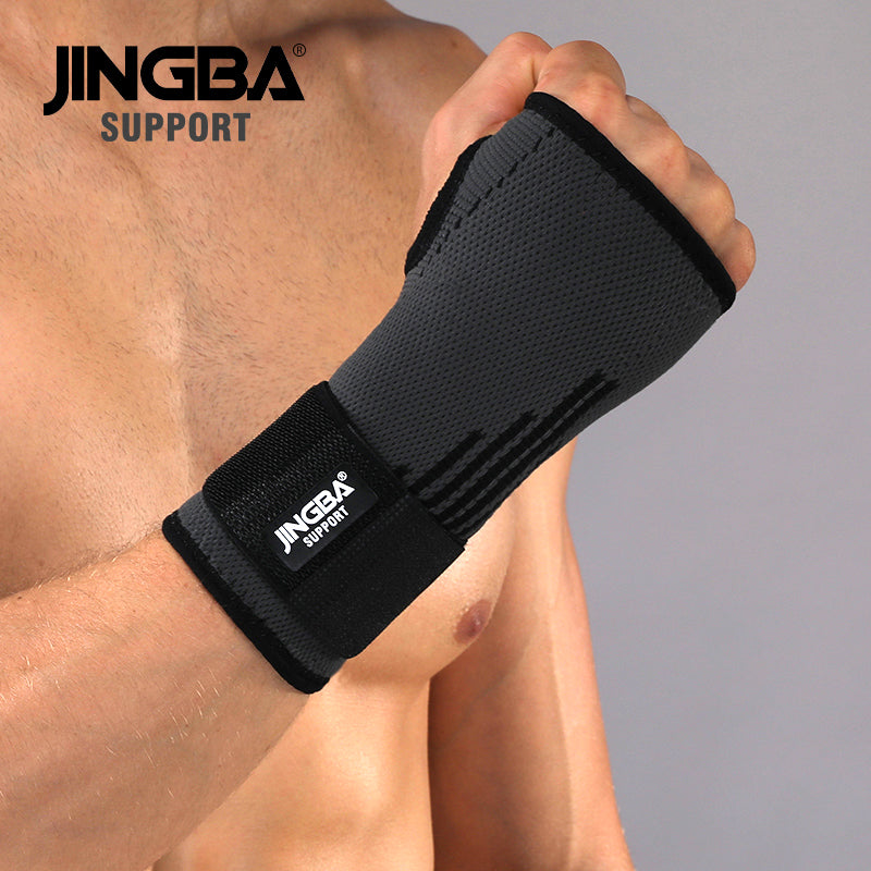Muñequera ajustable - Protector deportivo con soporte para pulgar y muñequeras elásticas
