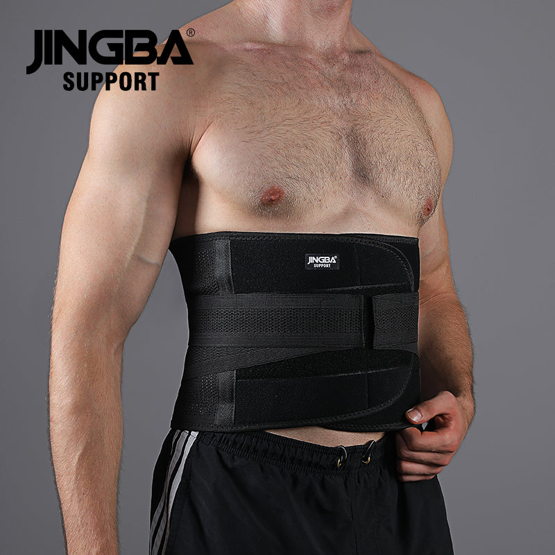 JINGBA SUPPORT 7052 Taille Trainer et Sweat Taille Trimmer pour Hommes et Femmes Sports et Body Shaper