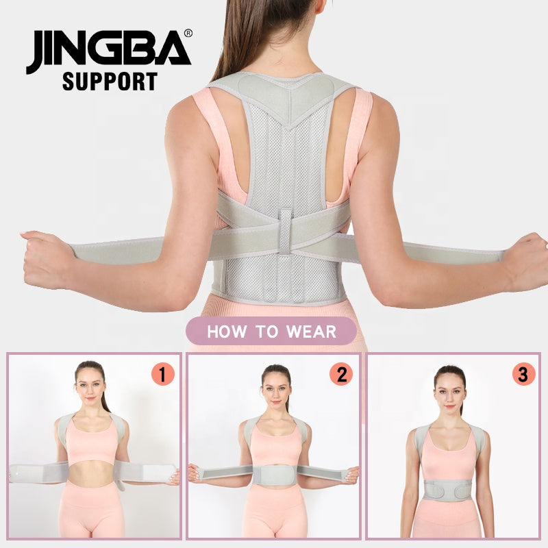 1002A Adjustable Posture Corrector Back Support Belt
