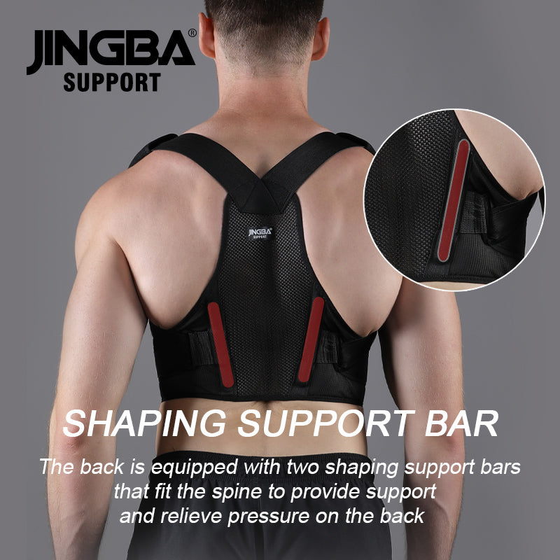 JINGBA SUPPORT 1102 Correcteur de posture pour femme/homme, soulagement du bossu, mal de dos, lisseur