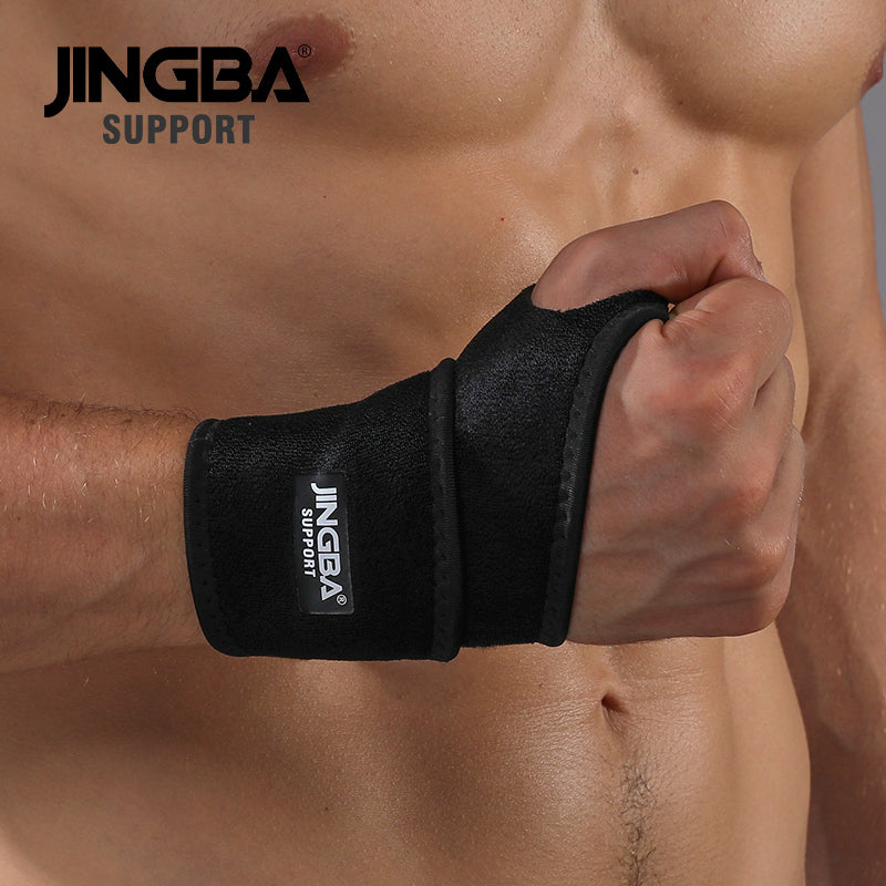 JINGBA SUPPORT 1008 OEM Tricoté Main Wrap Palm Sleeve Poignet Brace Main Protection Soutien Pour Hommes Et Femmes