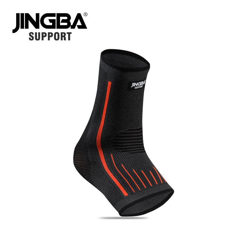 JINGBA SUPPORT 9047A orthèse de soutien de la cheville haute élastique renforcer Protection sport cheville garde cheville manchon pied protéger
