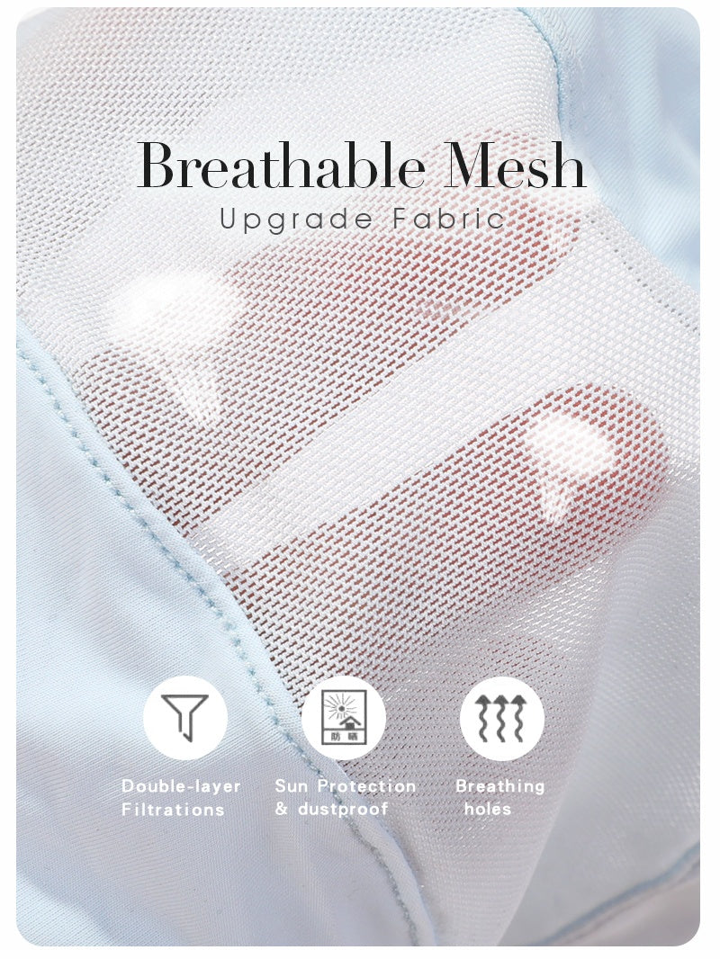 JINGBA SUPPORT 0055 Masque de protection UV multicolore respirant Masque d'équitation