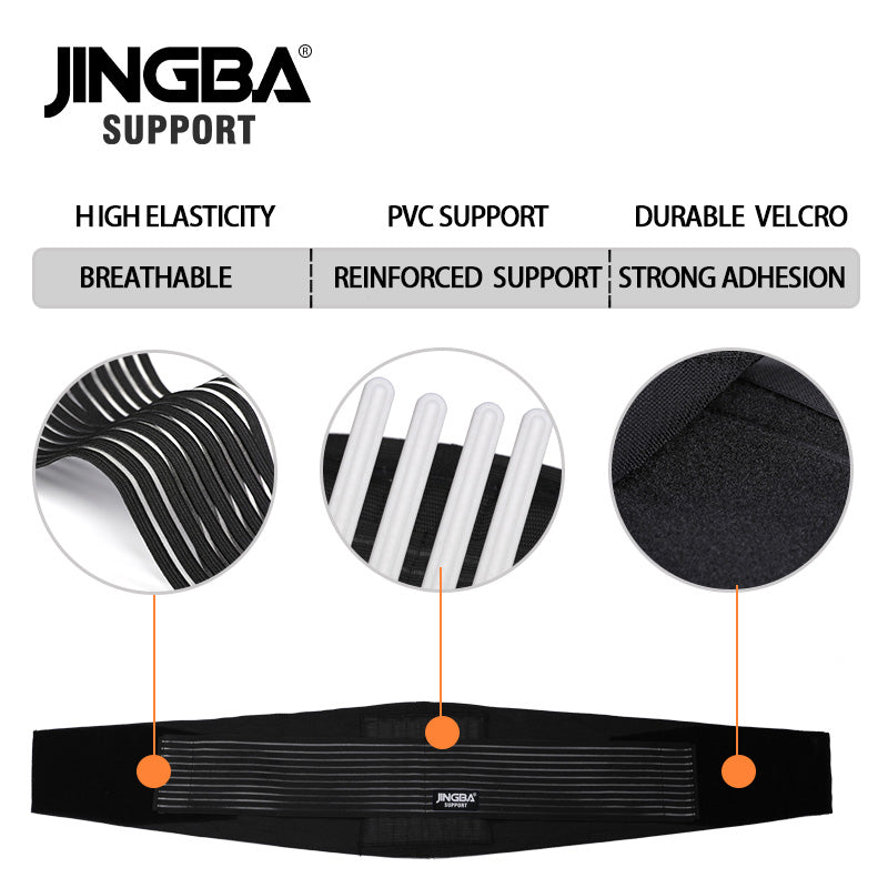 0052 Breathable Lumbar Lower Back Belt with Pad