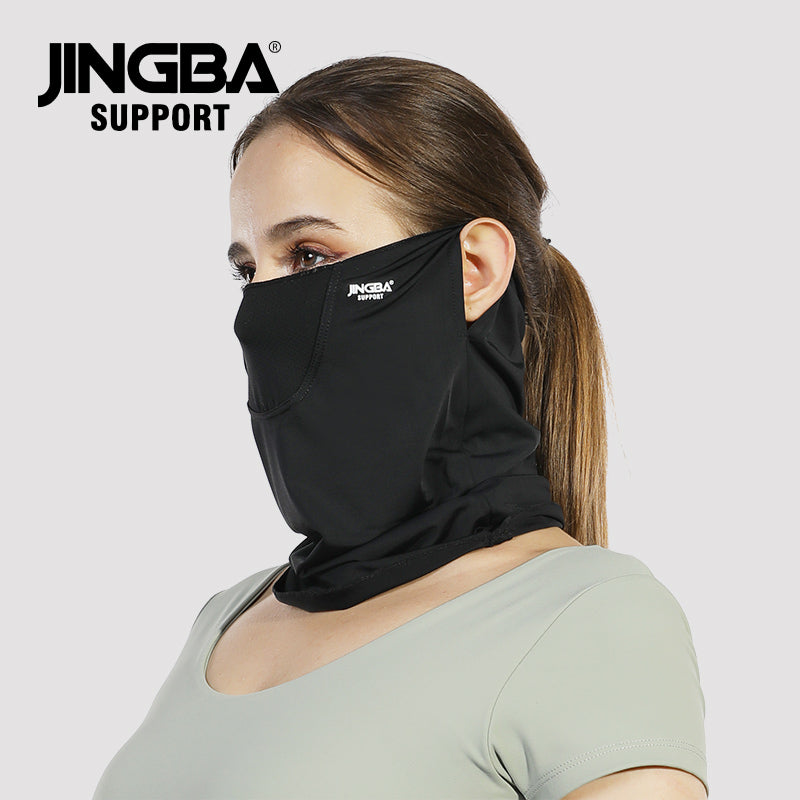 7055 Mesh Neck Gaiter Face Mask Scarf Masks Bandanas Breathable Outdoor Headwear Balaclavas Cover for Men Women