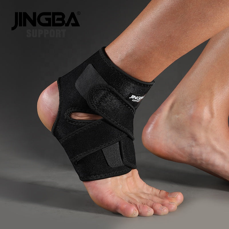 Adjustable Neoprene Ankle Brace - Water-Resistant with Compression Support