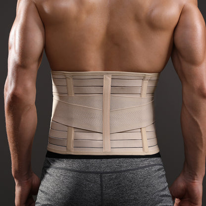 VBOSI Back Support Belt with Adjustable Straps & Reinforced Support Stays