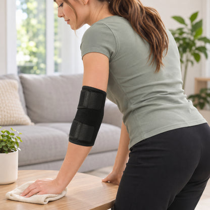 VBOSI Flexible Elbow Compression Wrap with Wide Adjustable Support
