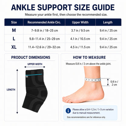 VBOSI High-Stretch Ventilated Ankle Sleeve
