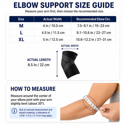 VBOSI Compression Breathable Elbow Sleeve