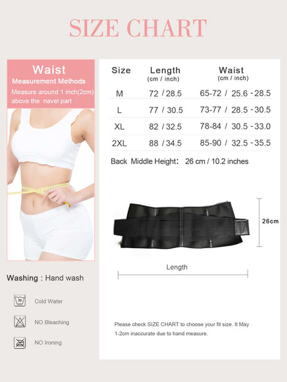 VBOSI Adjustable Waist Trainer Belt for Tummy Control
