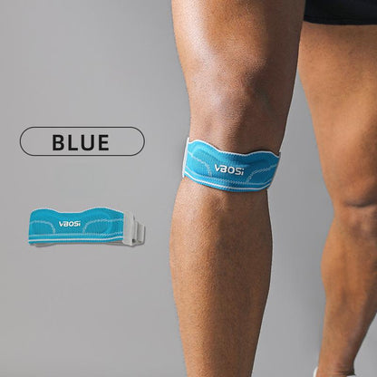 VBOSI 1 Pair Adjustable Silicone Pad Patella Strap