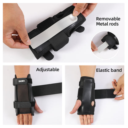 VBOSI 1 Piece Metal Wrist Splint for Tendonitis & Arthritis