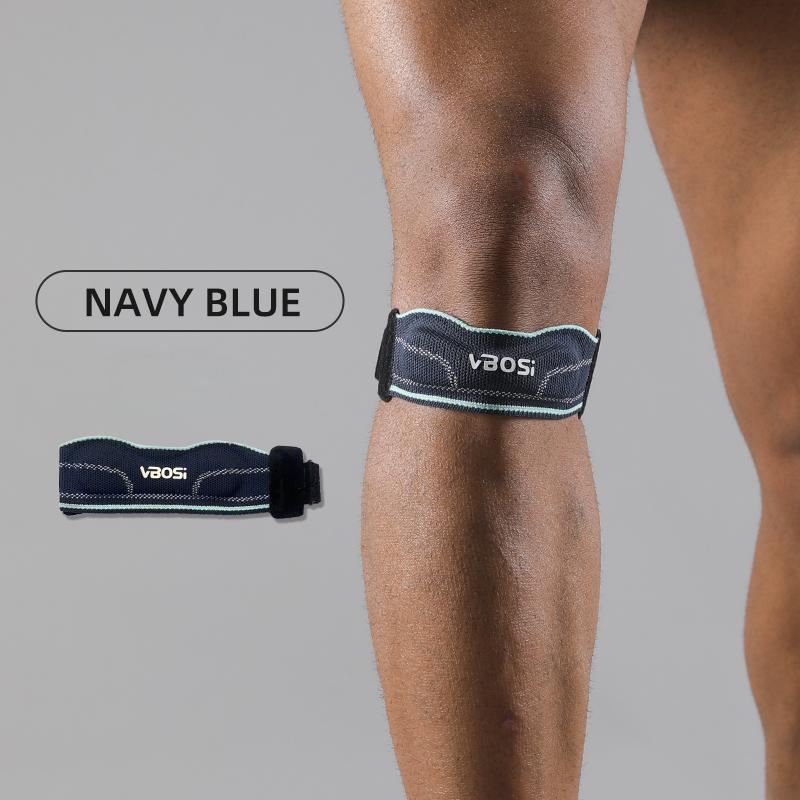 VBOSI 1 Pair Adjustable Silicone Pad Patella Strap