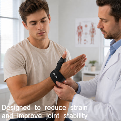 VBOSI 1 Piece Adjustable Wrist and Thumb Support