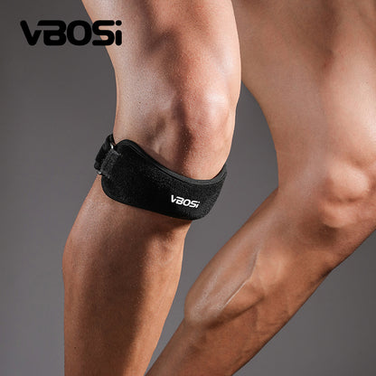JINGBA SUPPORT 5038 Sangle de genou en néoprène réglable pour soulager la douleur et le sport, genouillère avec protection articulaire et ceintures de genou