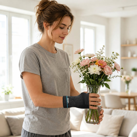 VBOSI 1 Piece Knit Breathable Wrist & Hand Support Sleeve