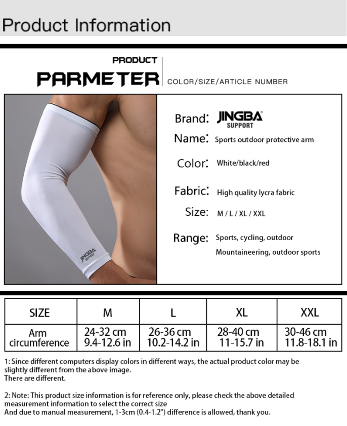 Mangas de brazo con protección UV - Calentadores de brazo de compresión para ciclismo