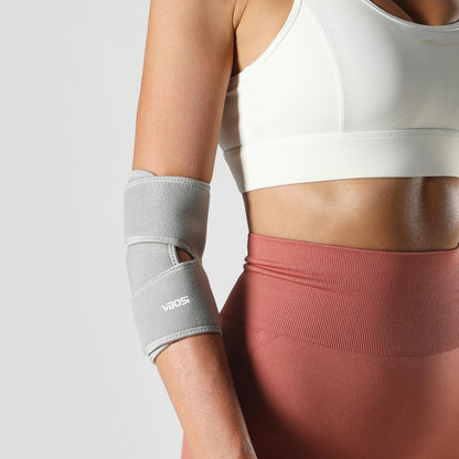 VBOSI Breathable Adjustable Elbow Support Brace with Dual Compression Straps