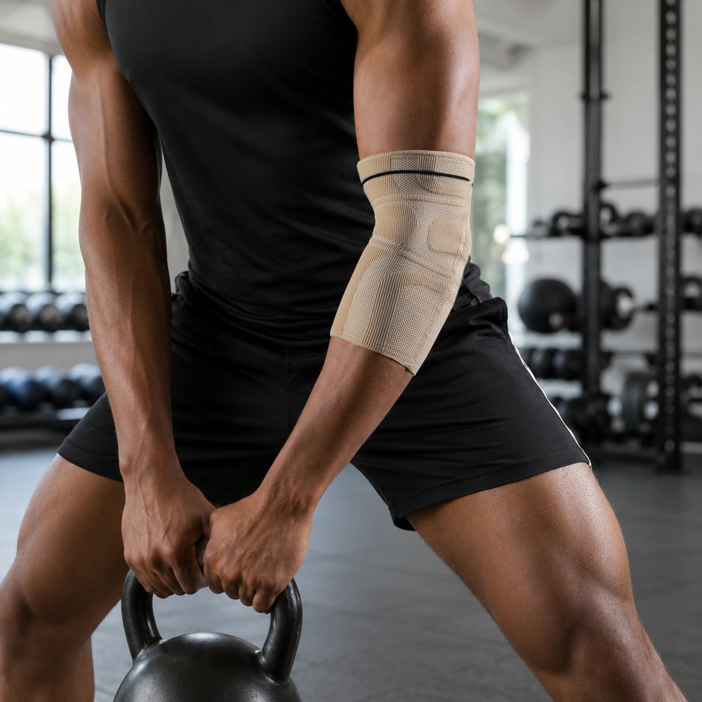 VBOSI Lightweight Breathable Knit Elbow Sleeve