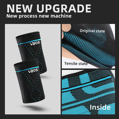 VBOSI 1 Pair Ventilated Knit Wrist Sleeve