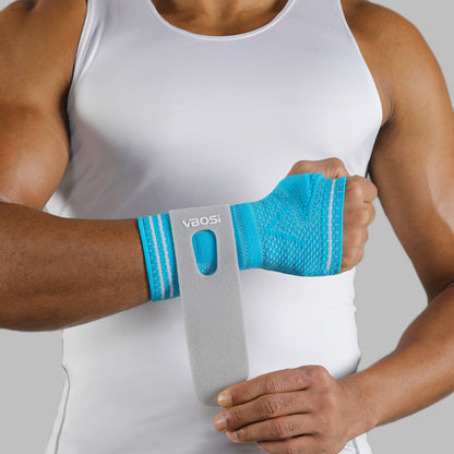 VBOSI 1 Piece Adjustable Wrist Brace with Removable Metal Splint