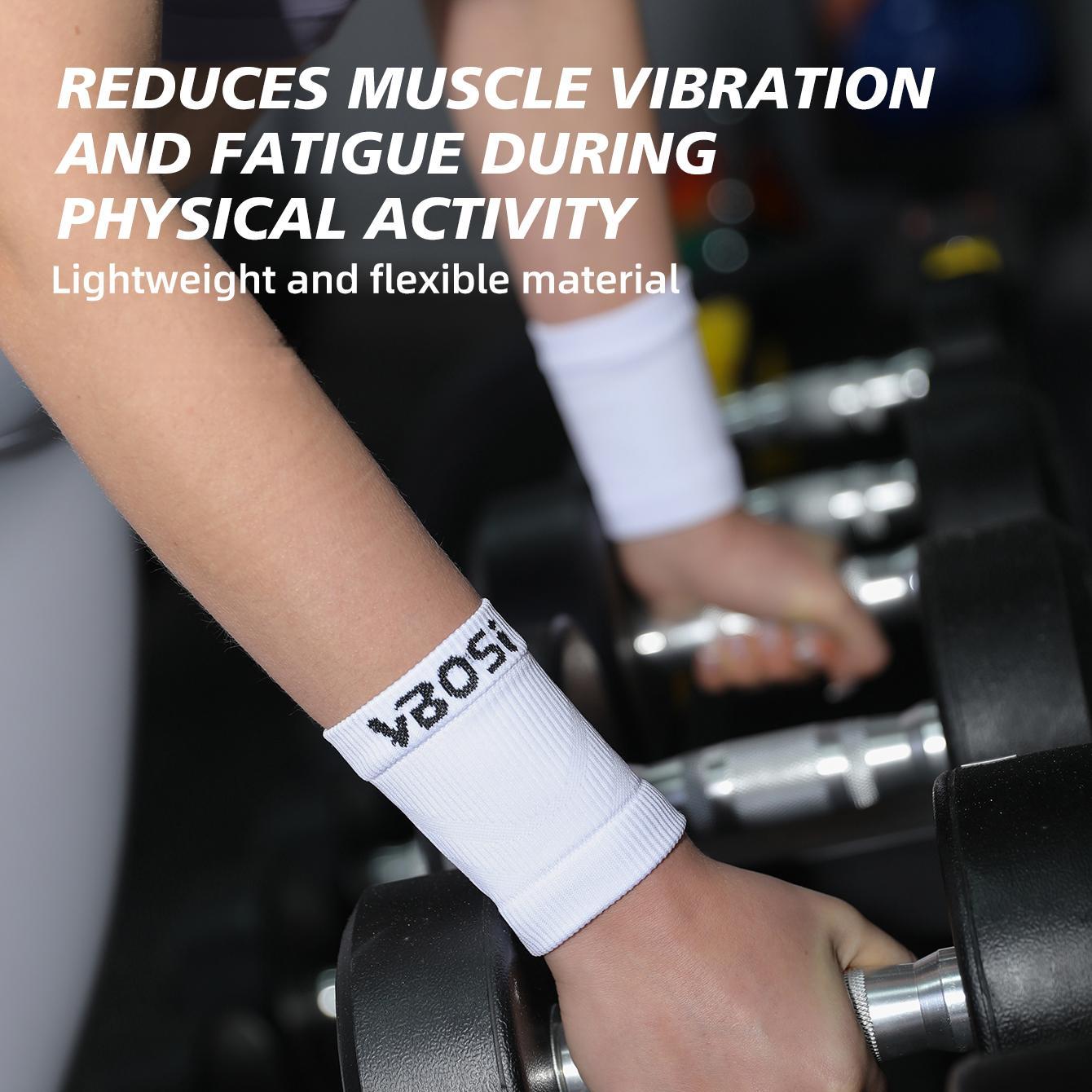 VBOSI 1 Pair Elastic Breathable Knit Wrist Sleeve