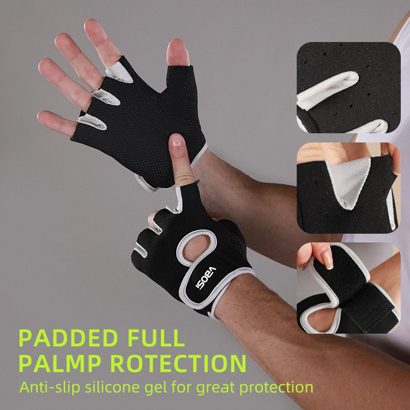 VBOSI Anti-Slip Breathable Fitness Gloves