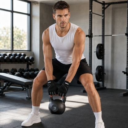VBOSI Fitness Gloves with Adjustable Strap & Anti-Slip Palm