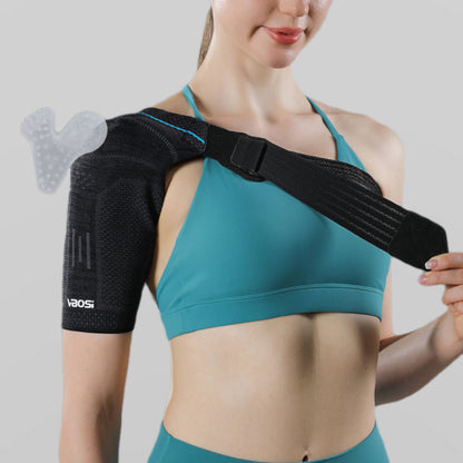 VBOSI Adjustable Shoulder Brace with Silicone Grip Pad