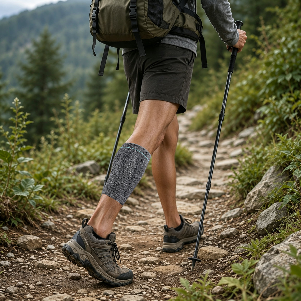 VBOSI Breathable Calf Sleeve with Anti-Slip Silicone