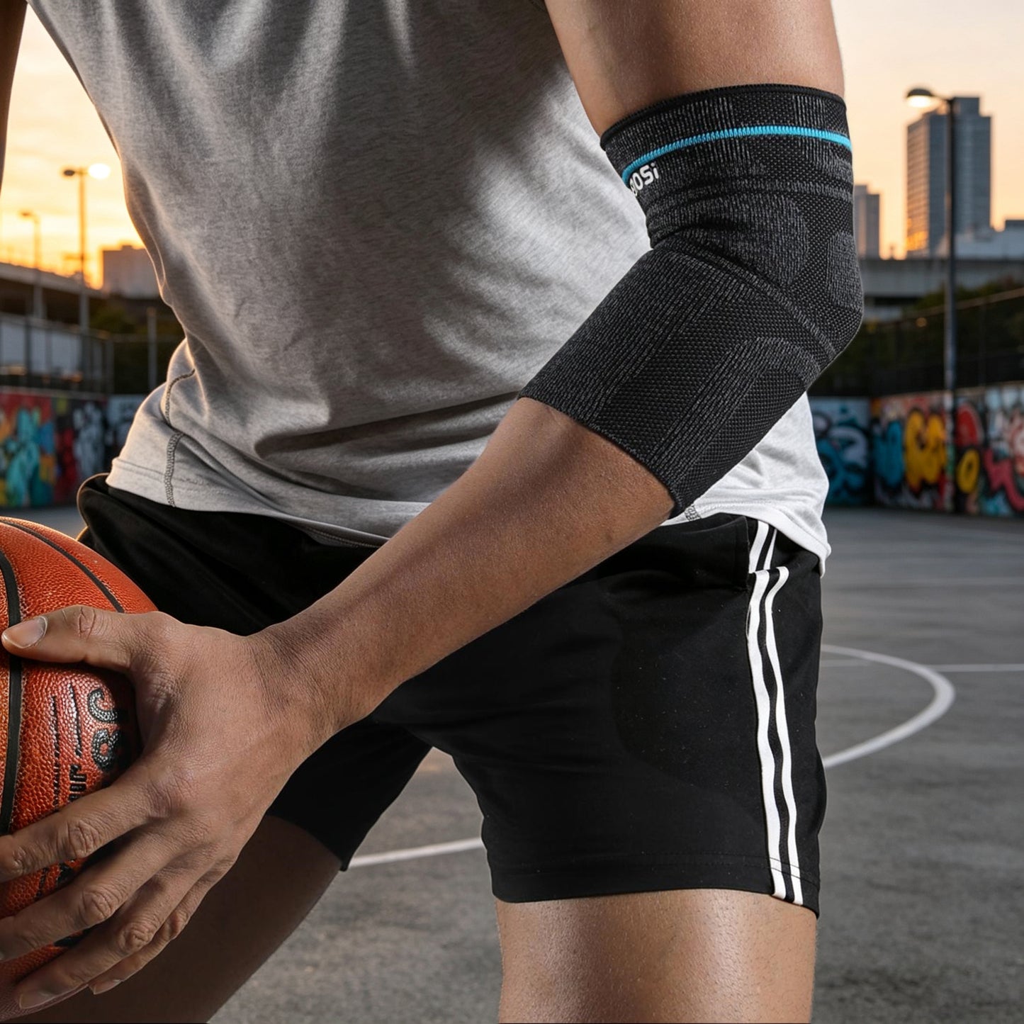 VBOSI Breathable Knit Elbow Compression Sleeve