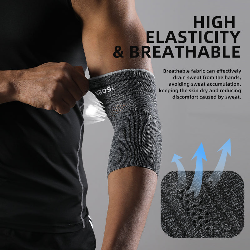 VBOSI Breathable Knit Elbow Compression Sleeve