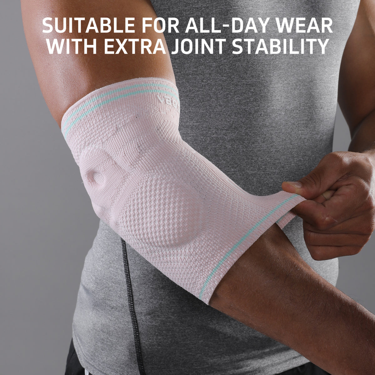 VBOSI Elastic Elbow Sleeve with Silicone Pad