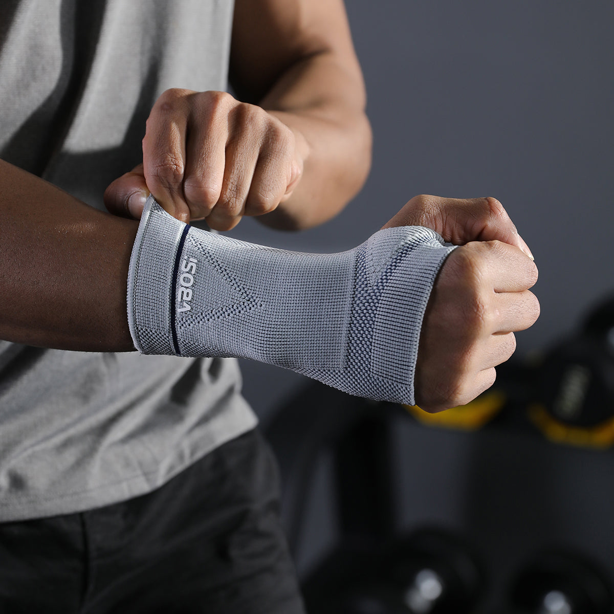 VBOSI 1 Piece Elastic Breathable Wrist Palm Sleeve
