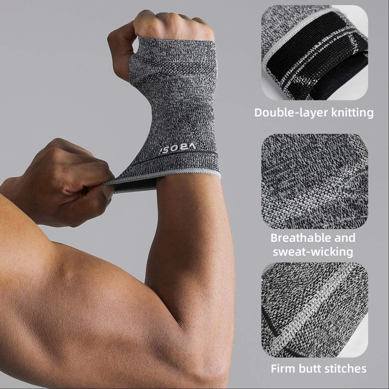 VBOSI 1 Piece Elastic Breathable Wrist Palm Sleeve