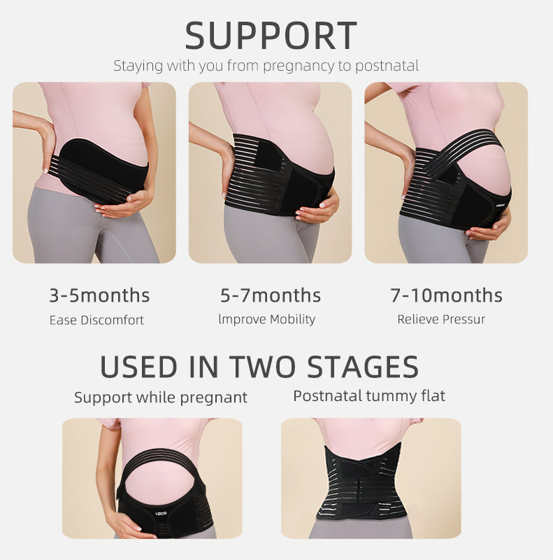 VBOSI Pregnancy Belly Band Adjustable Waist Support