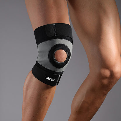 VBOSI Dual-Strap Knee Support with Open Patella & Reinforced Ring Design