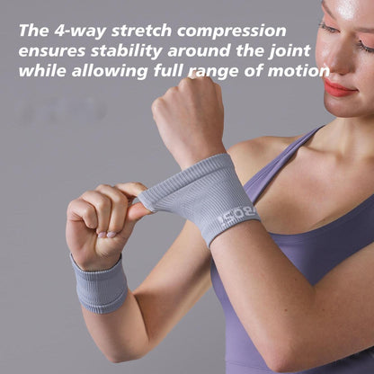 VBOSI 1 Pair Elastic Breathable Knit Wrist Sleeve