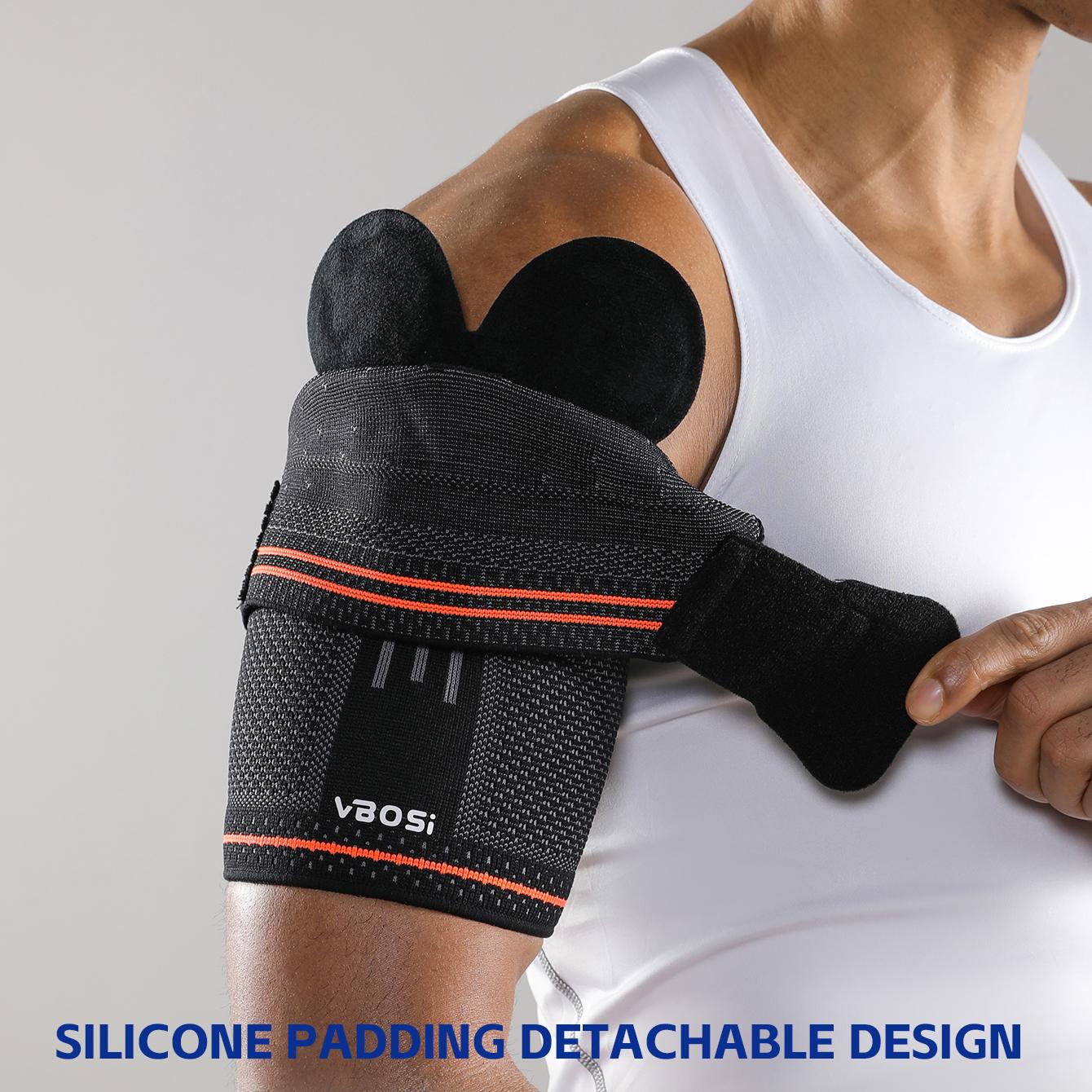 VBOSI Adjustable Shoulder Brace with Silicone Grip Pad