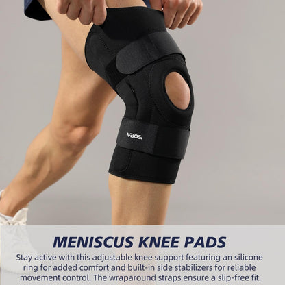 VBOSI 1 Piece Adjustable Hinged Knee Brace